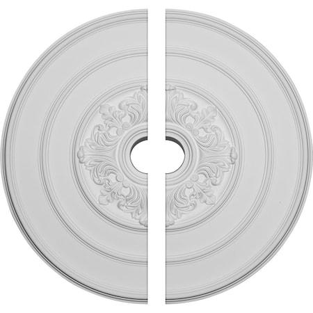 Ekena Millwork Traditional with Acanthus Leaves Ceiling Medallion, 26"OD x 3 1/8"ID x 1 1/2"P CM26TA2